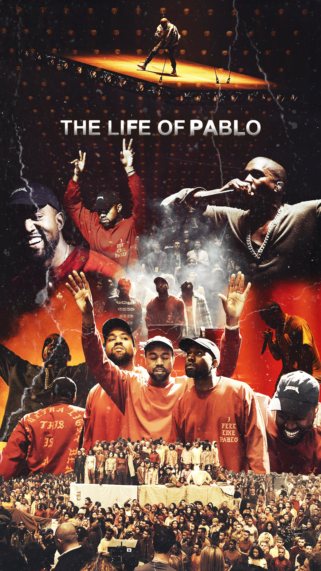 1080x1920 The Life of Pablo Kanye West Wallpaper. Kanye west wallpaper, Kanye west album cover, Rap album covers, Phone