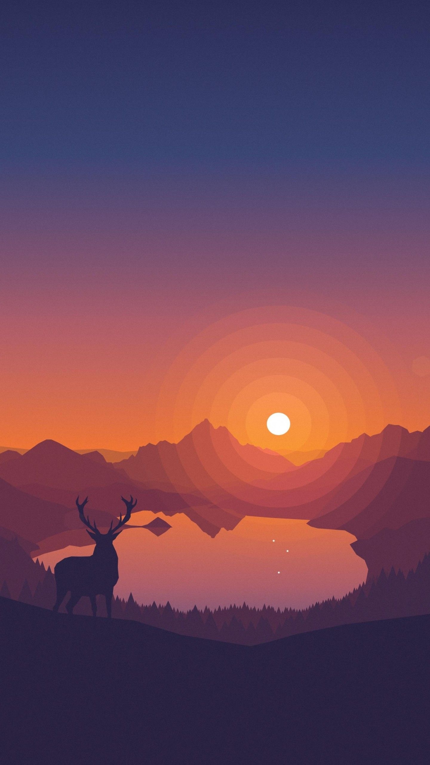 1440x2560 Wallpaper Firewatch, 4k, 8k, art, forest, Games, Phone