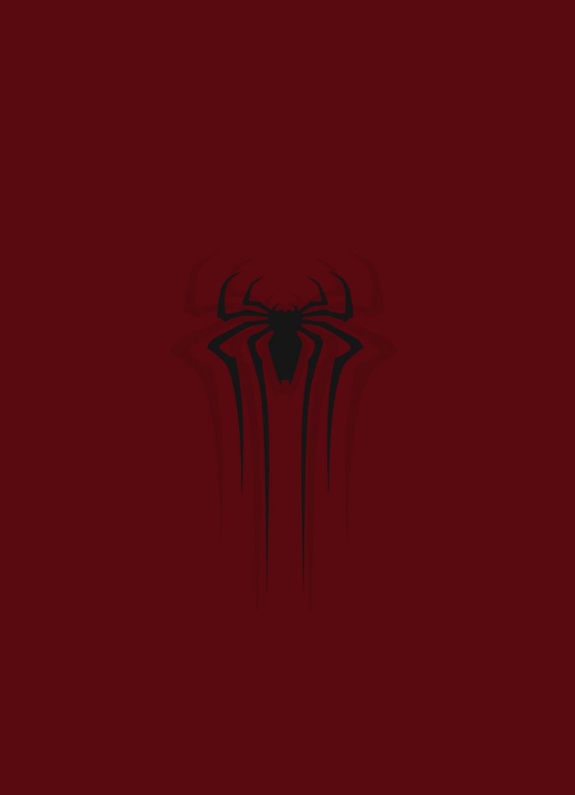 840x1160 Download  Wallpaper Spider Man, Minimal, Black Mark, Logo, Iphone Iphone 4s, Ipod Touch,  HD Image, Background, 15191, Phone