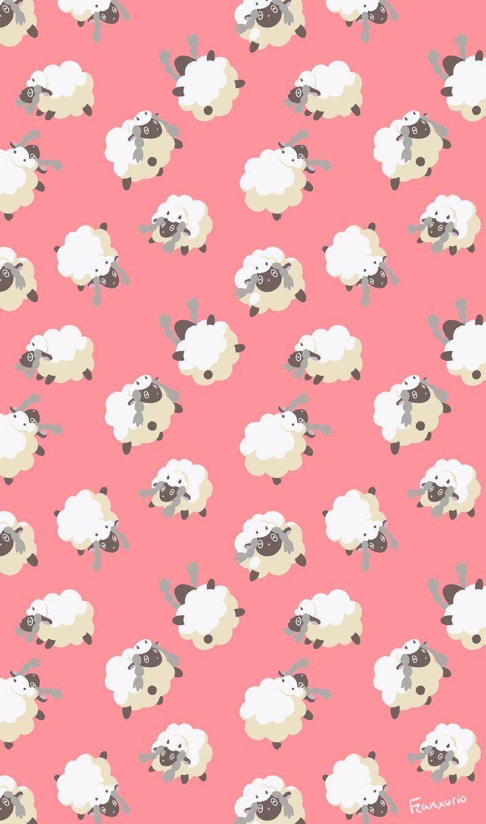 710x1200 Wooloo wallpaper. Pokemon background, Pokemon fan art, Phone