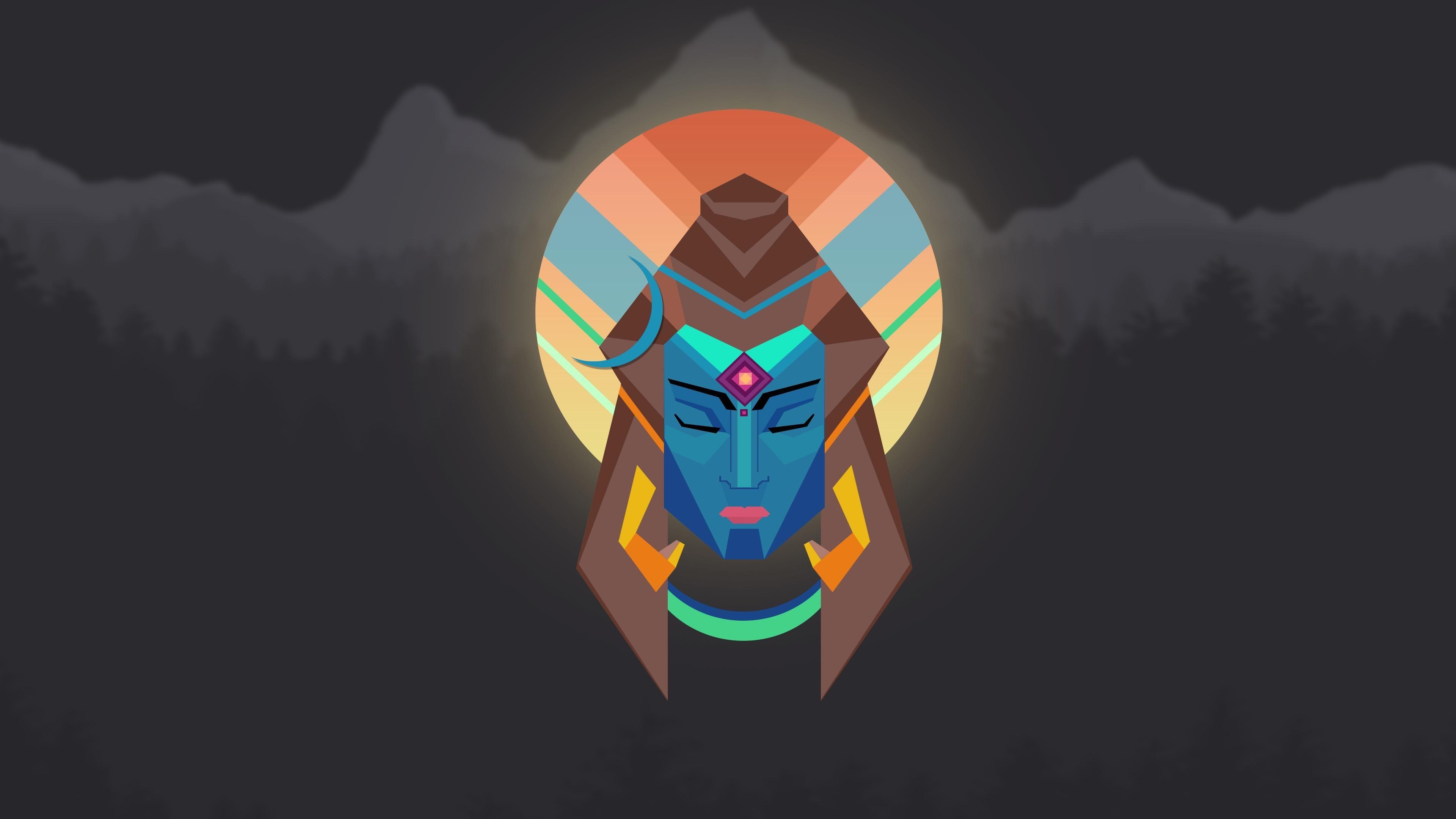 3840x2160 Lord Shiva Minimal Wallpaper [3840X2160]. Minimal wallpaper, Desktop