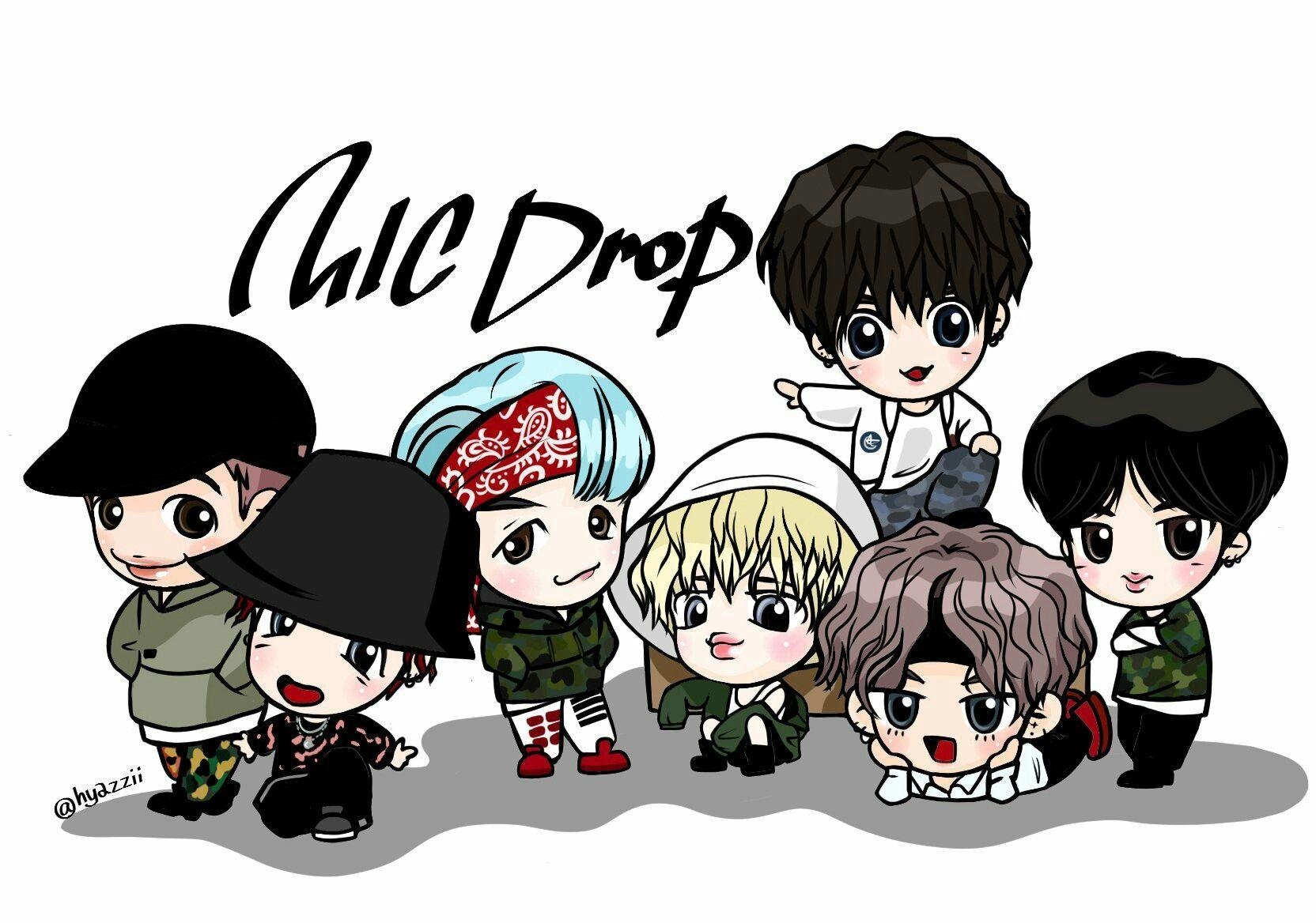 1670x1170 BTS Anime Wallpaper Free BTS Anime Background, Desktop