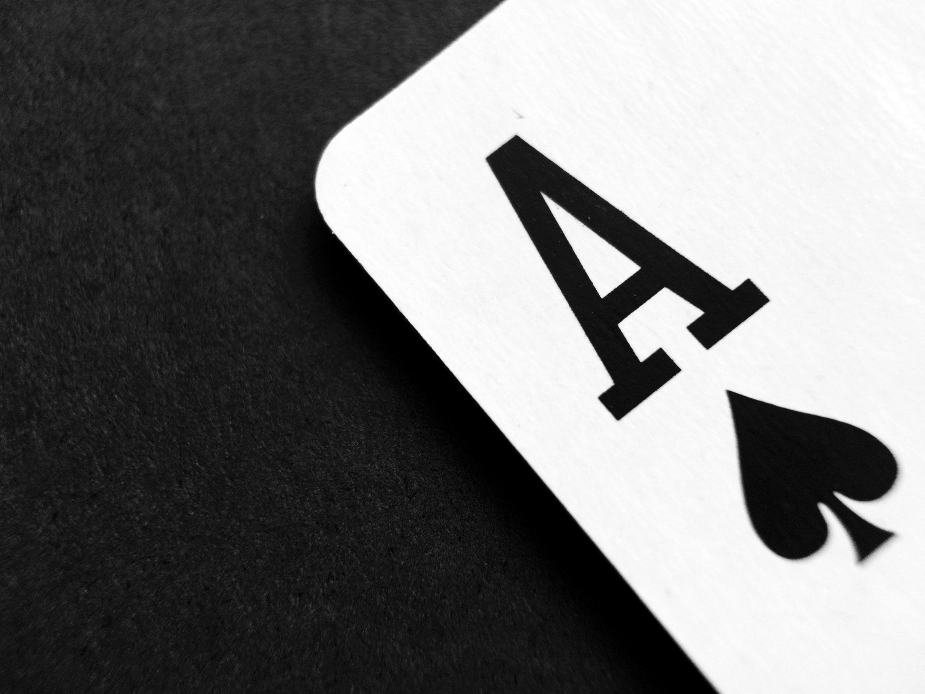 3000x2250 ace of spade playing card free image, Desktop