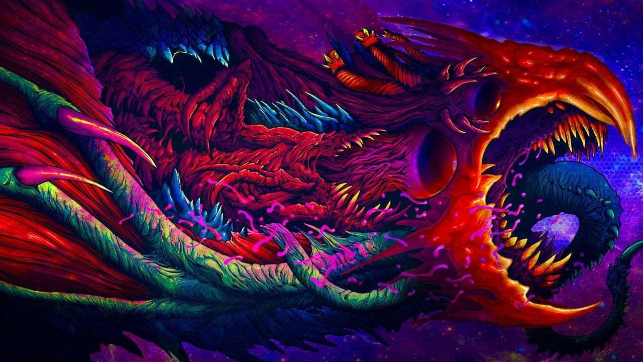 1280x720 Hyper Beast CSGO Art Cool 720P Wallpaper, HD Games 4K, Desktop