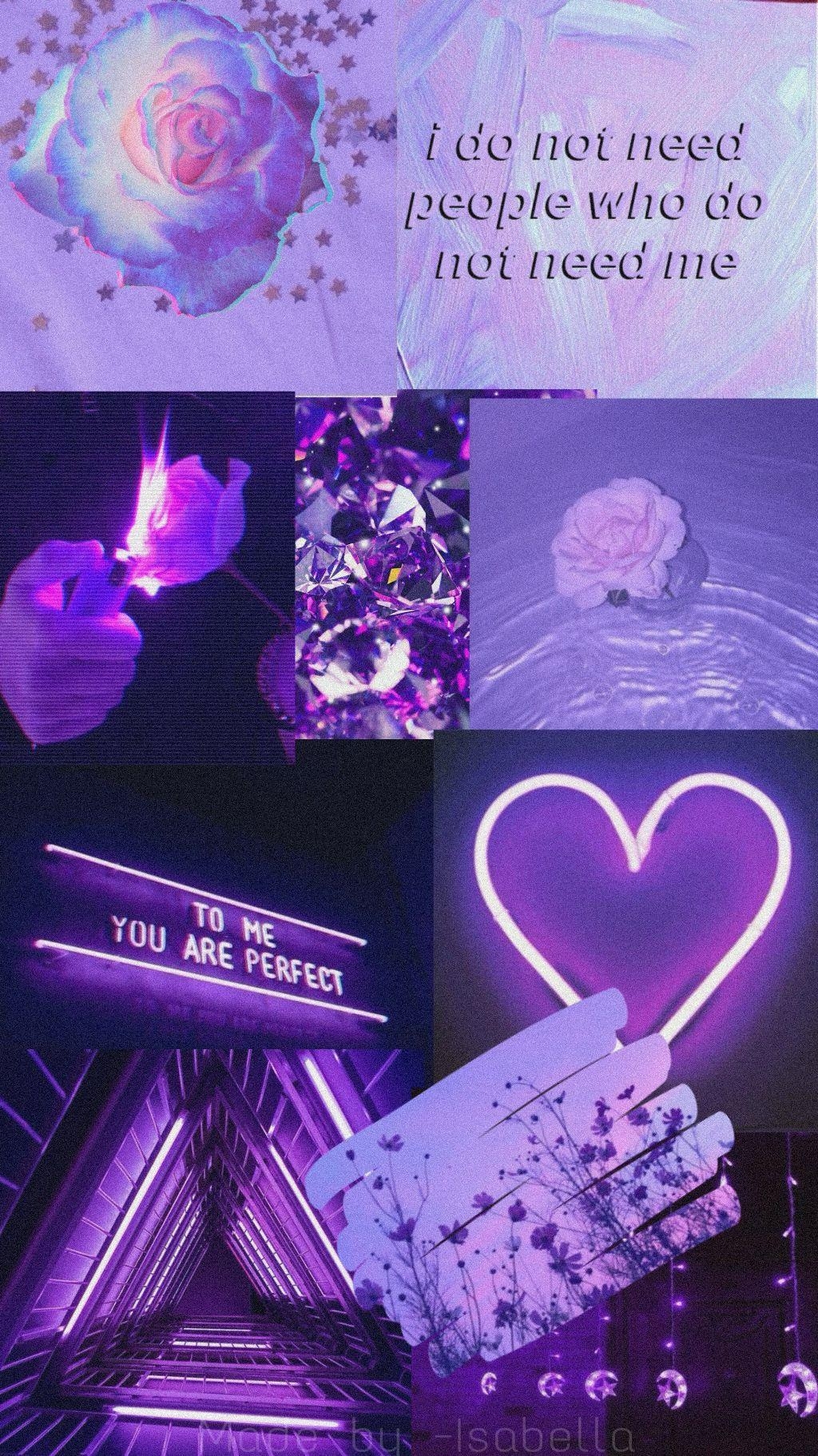 1030x1830 Aesthetic purple wallpaper *give credut if use*, Phone