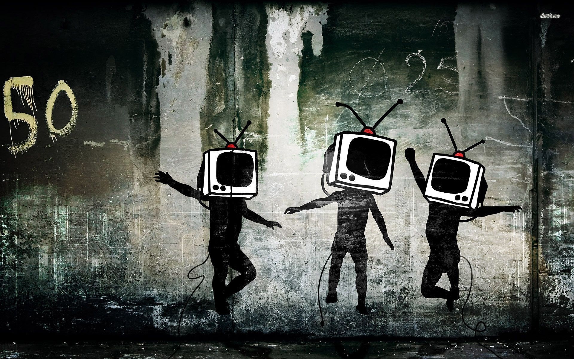 1920x1200 TV heads wallpaper Art wallpaper, Desktop