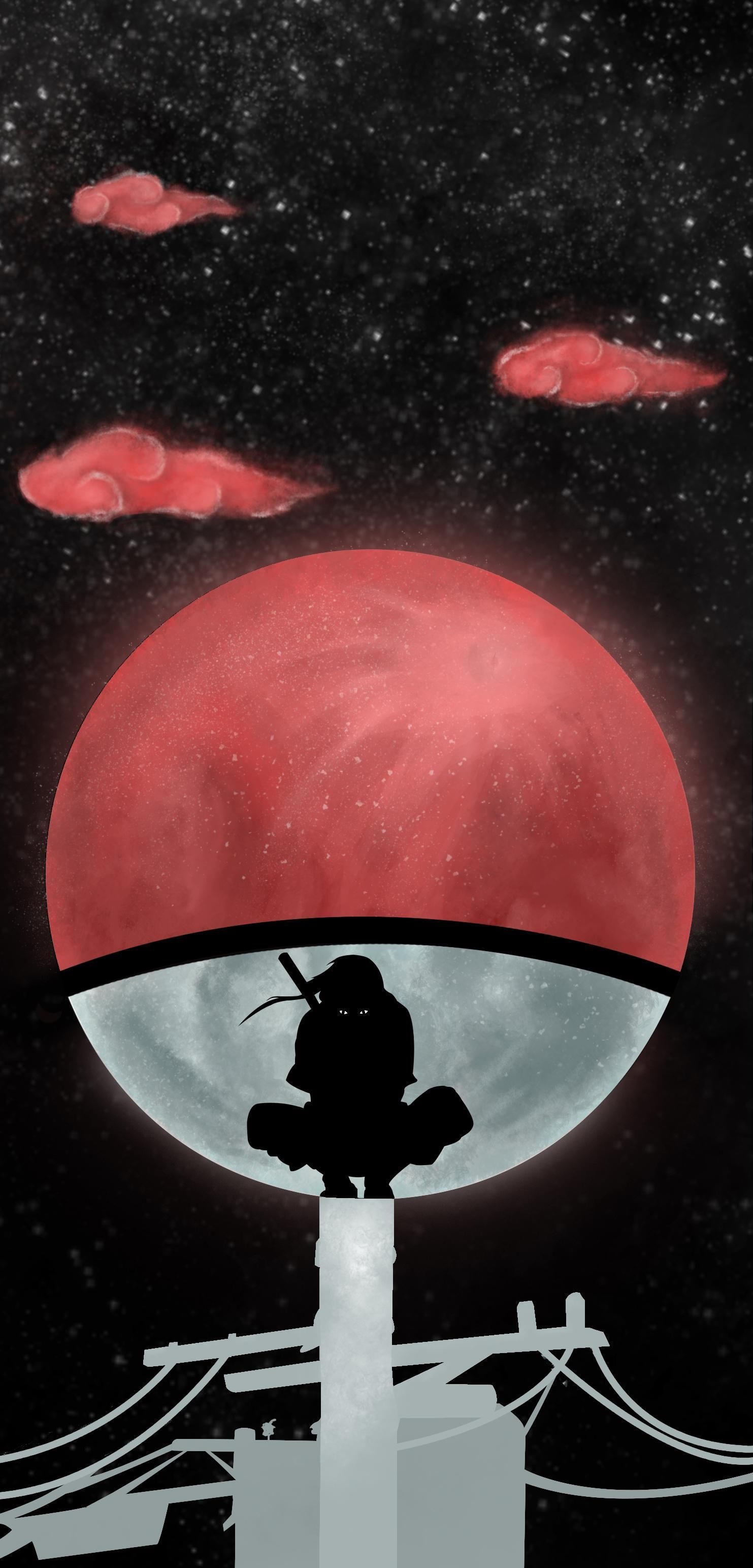 1490x3090 Itachi Wallpaper iPhone, Phone