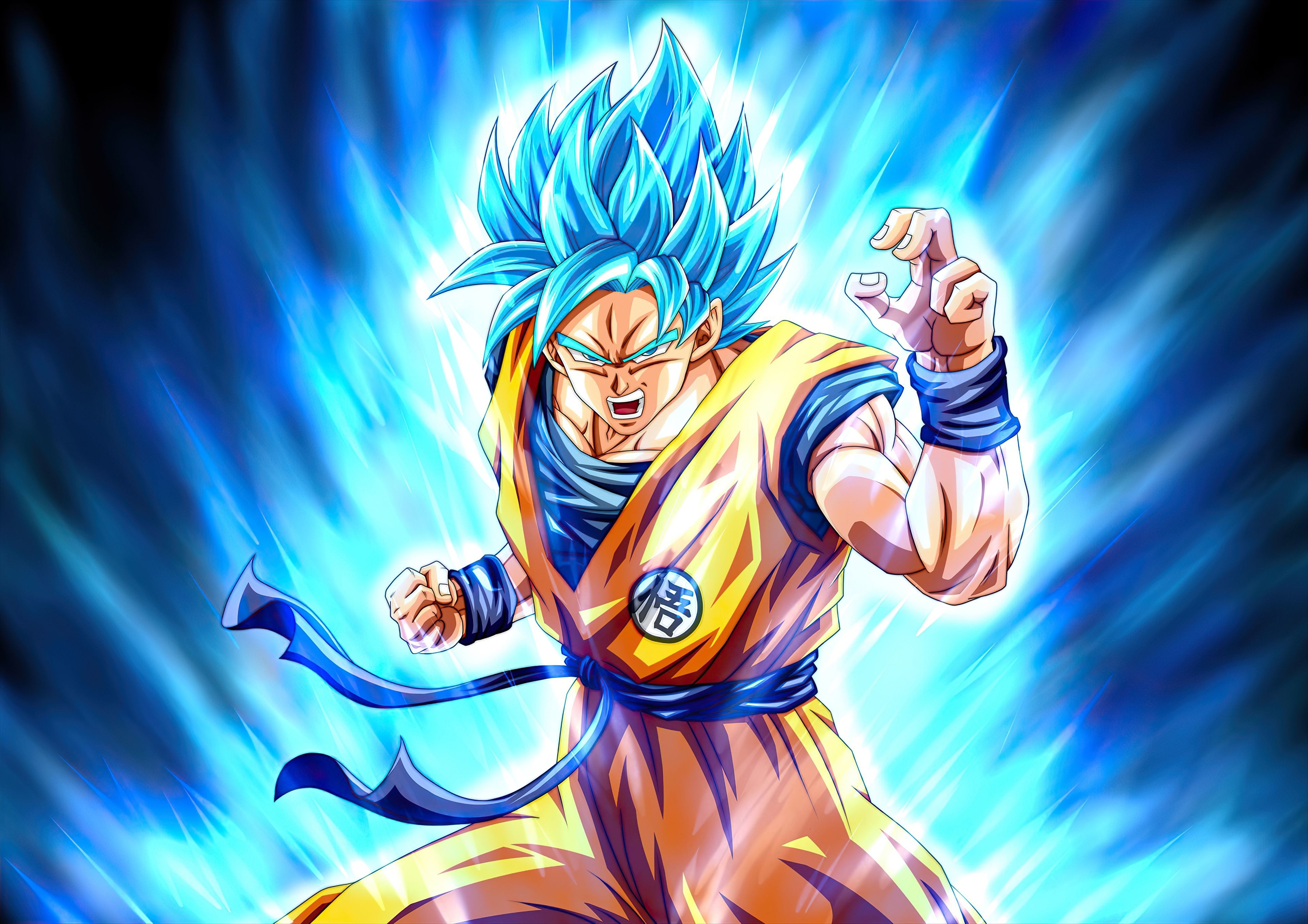 3840x2720 Dragon Ball Goku Wallpaper 4K, Desktop