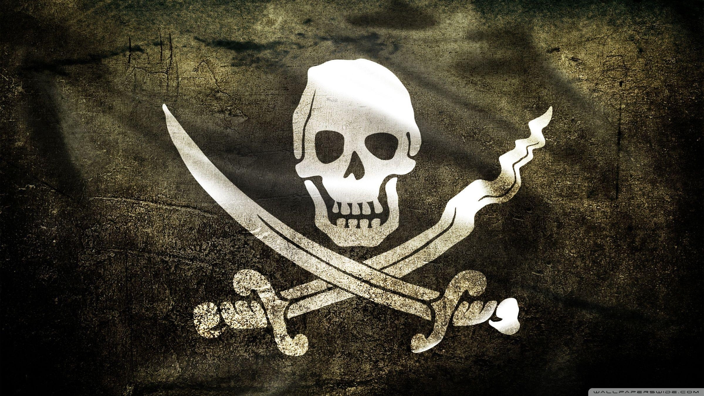 2400x1350 Pirate Flag ❤ 4K HD Desktop Wallpaper for 4K Ultra HD TV • Tablet, Desktop