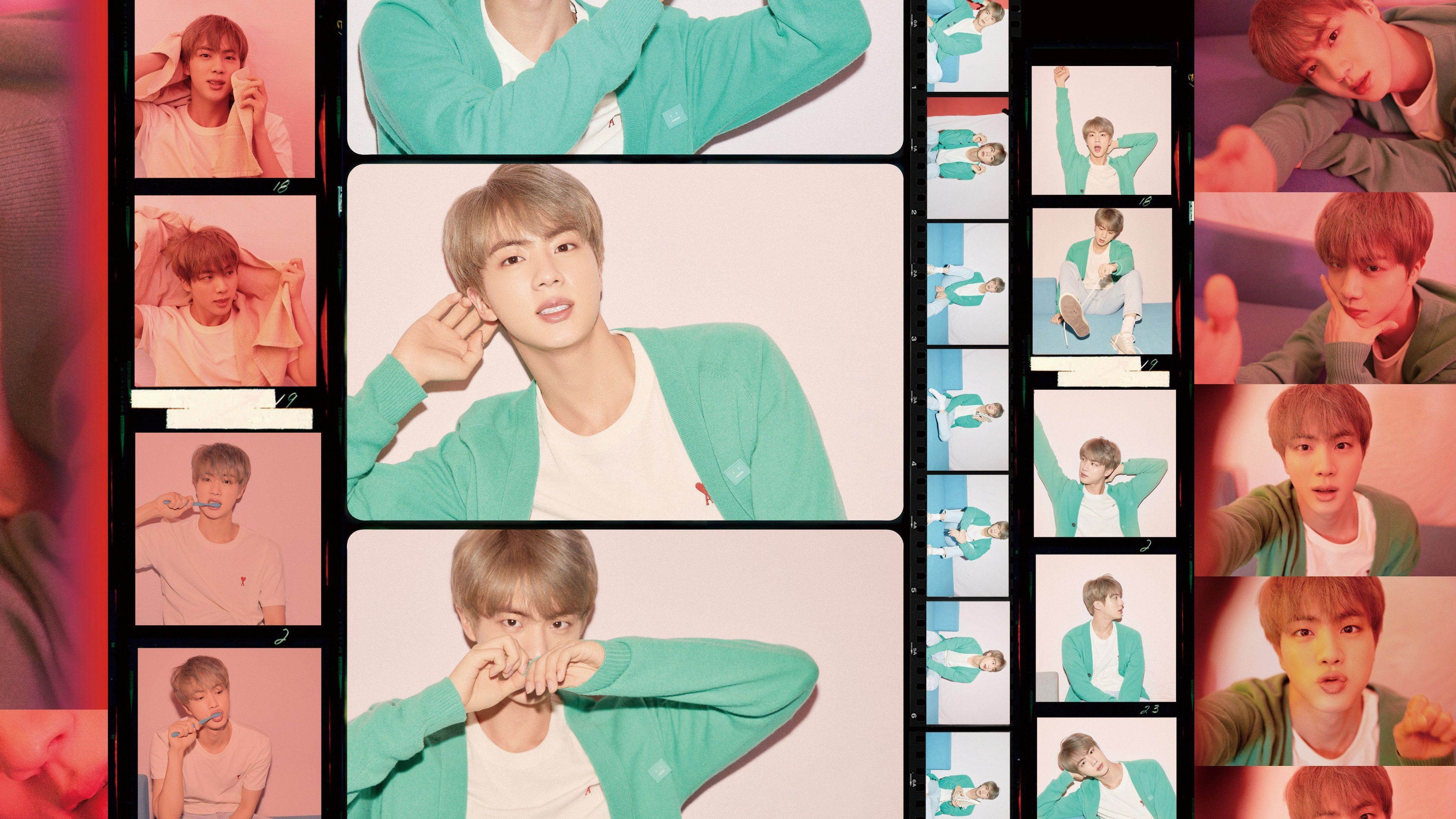 3840x2160 Aesthetic BTS Jin Desktop Wallpaper Free Aesthetic BTS Jin Desktop Background, Desktop