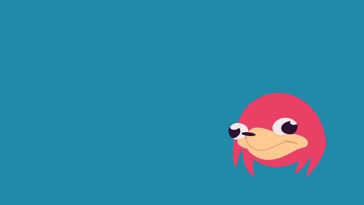 1280x720 Ugandan Knuckles Vector Wallpaper (With download link), Desktop