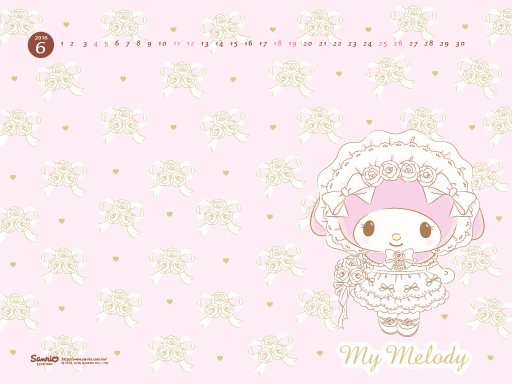 1030x770 My Melody Official Wallpaper 9, Desktop