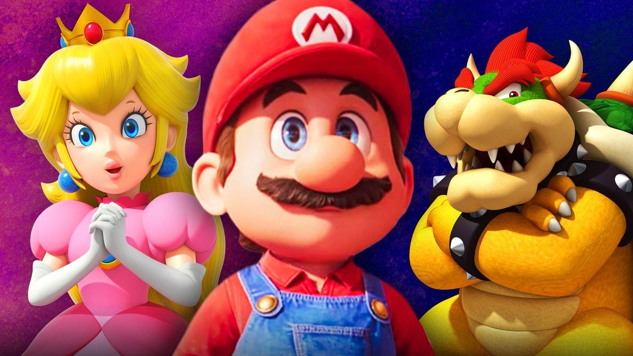 1280x720 Super Mario MOVIE Posters for Peach, Bowser & More Released Online, Desktop