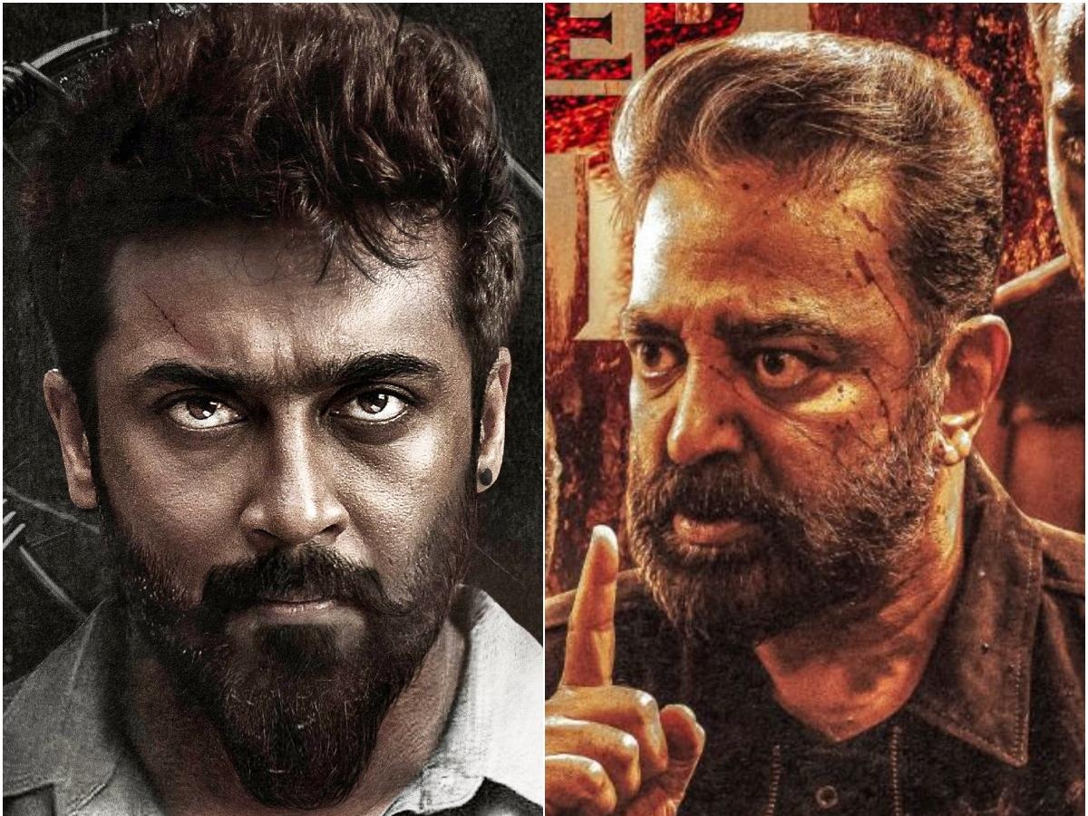 1200x900 Suriya thanks 'Anna' Kamal Haasan for his role of Rolex in Vikram: Dream come true to be on screen with you, Desktop