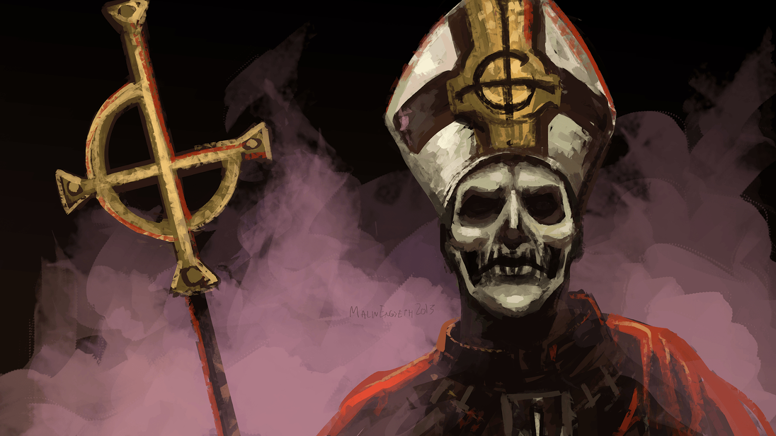 1600x900 Metalpaper: Ghost BC Wallpaper, Desktop