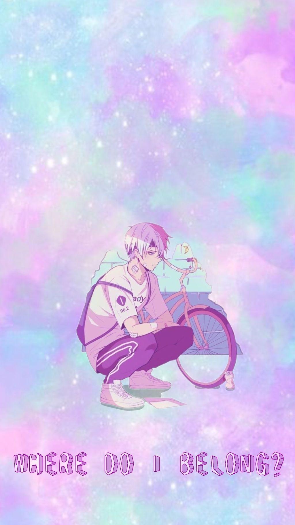 1030x1820 bnha #wallpaper #pastel #galaxy #galaxywallpaper #bnhawallpaper, Phone