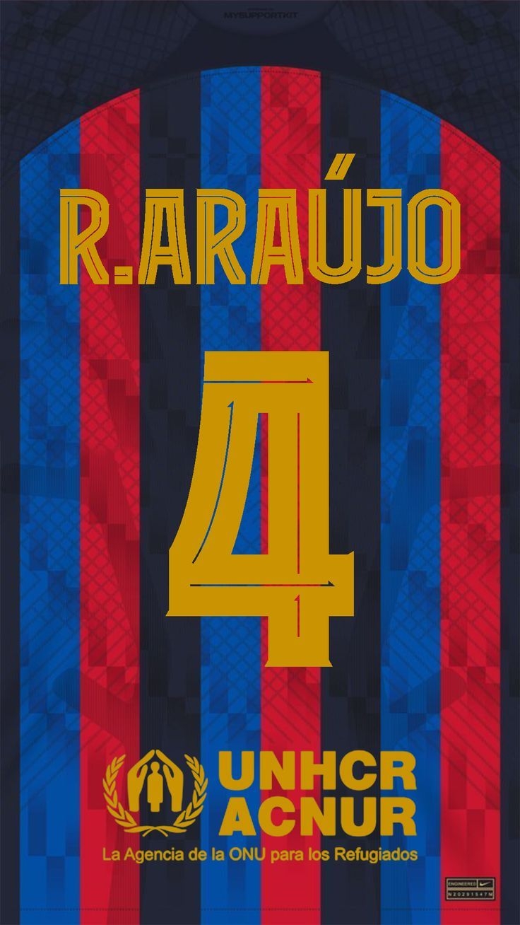 740x1310 4 Ronald Araujo Mobile Wallpaper 2022, Phone