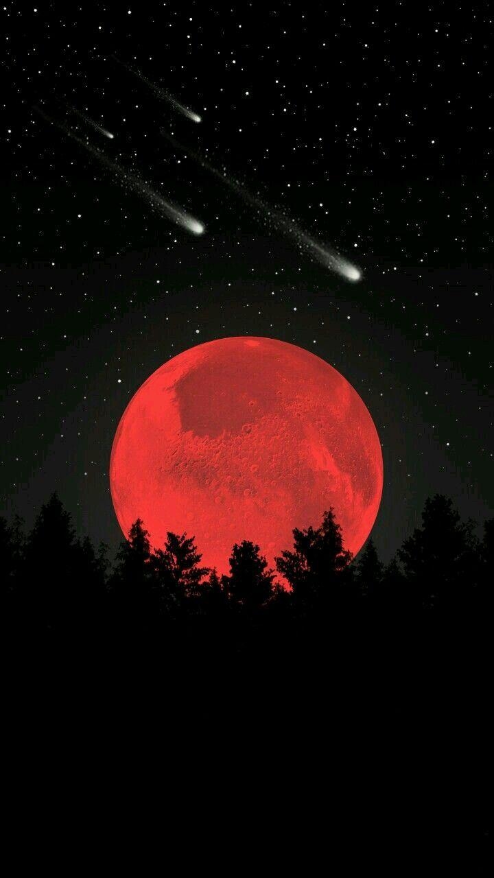 720x1280 Moon&Star Love. Moon&Star Love. Sky art, Phone