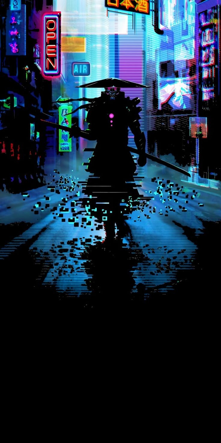 740x1480 Cyberpunk 2077 samurai. Samurai anime, Cyberpunk aesthetic, Samurai wallpaper, Phone