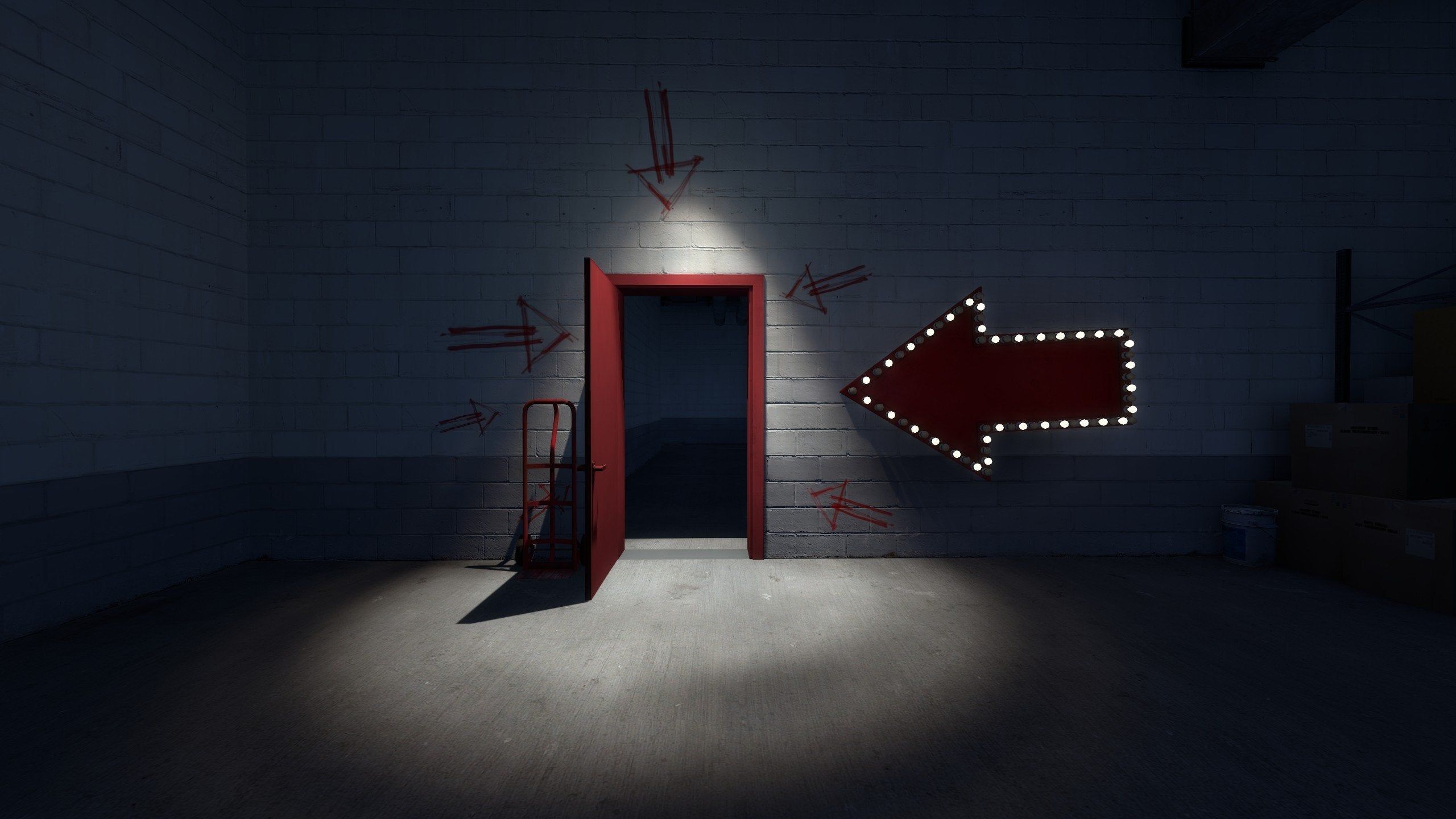 2560x1440 The Stanley Parable [], Desktop