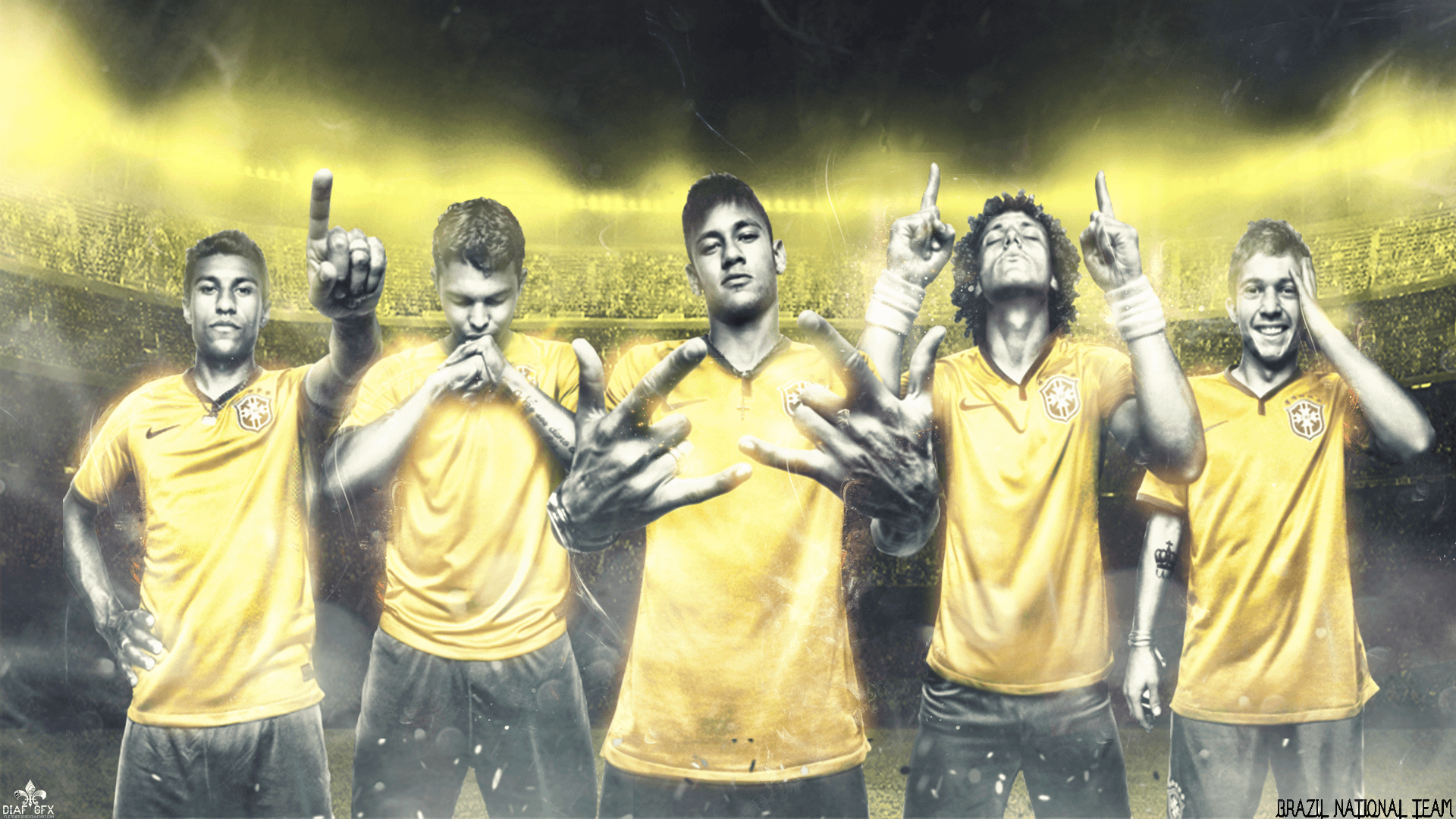 1920x1080 Brazil Football Team Wallpaper, Download Brazil Football Team HD, Desktop