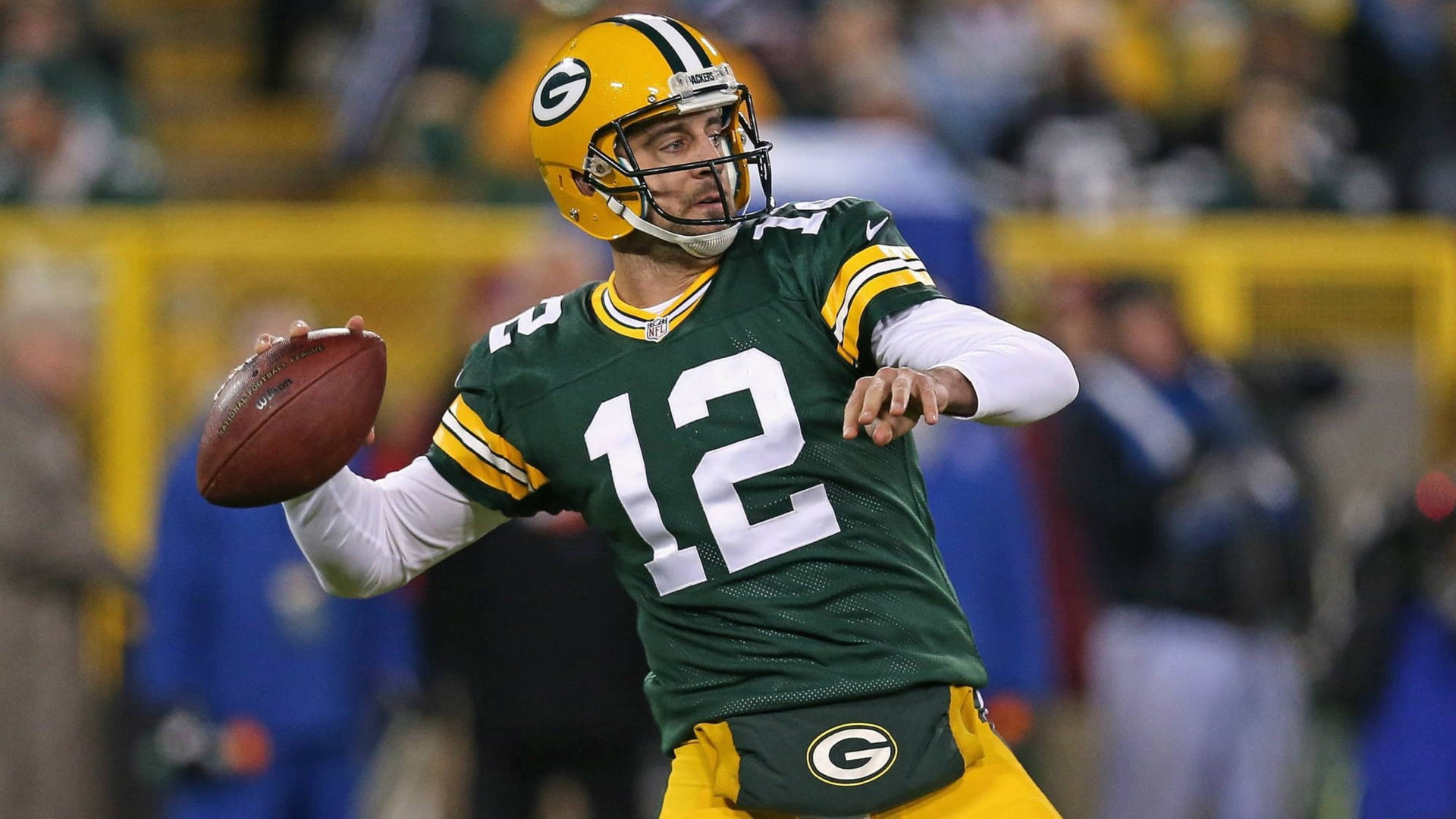 1920x1080 Download Aaron Rodgers Quarterback Football Wallpaper, Desktop