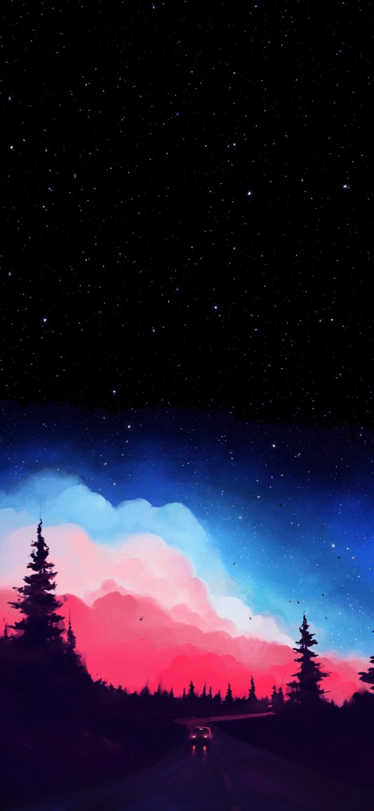 770x1670 Amoled Minimalist Wallpaper, Phone