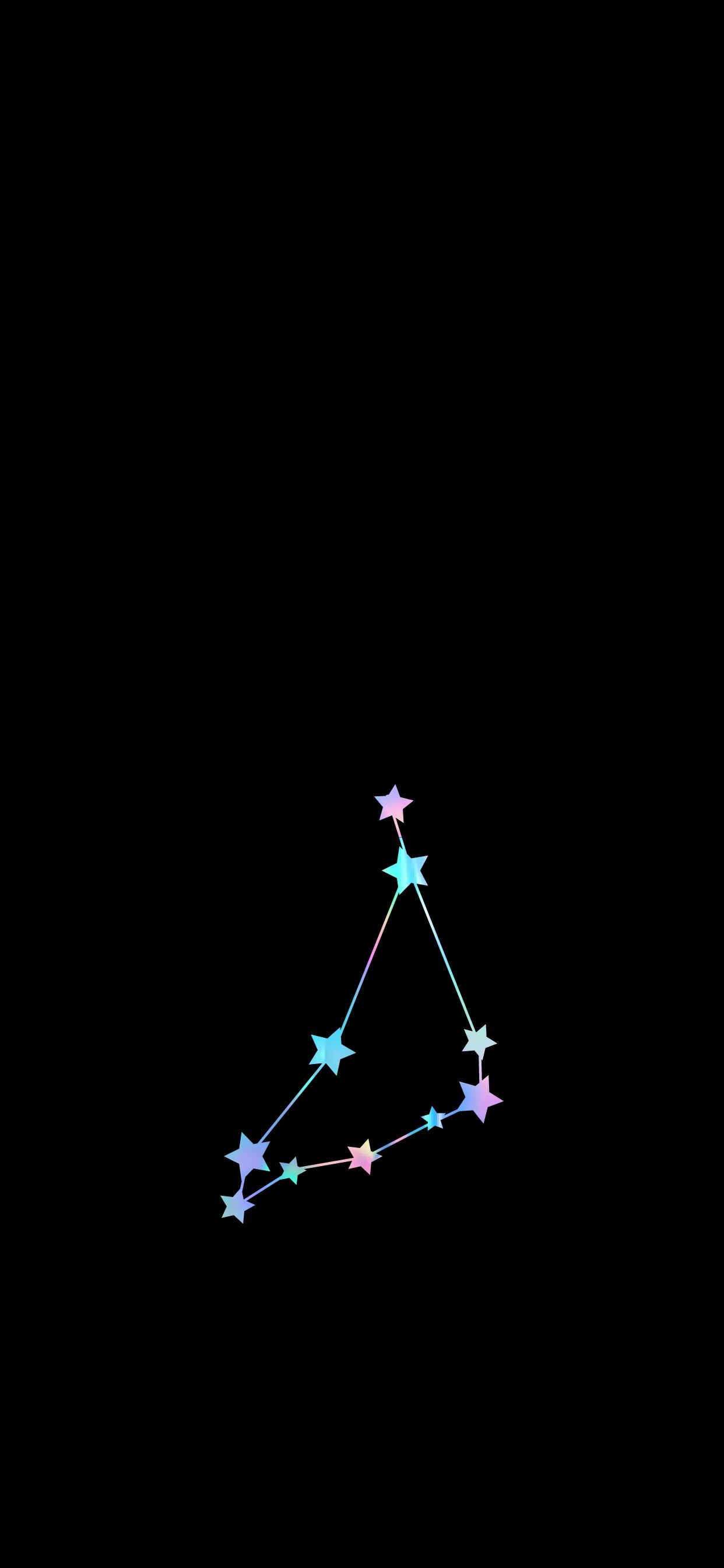 1250x2690 Capricorn Iridescent iPhone wallpaper. iPhone wallpaper stars, Holographic wallpaper, Unicorn wallpaper, Phone