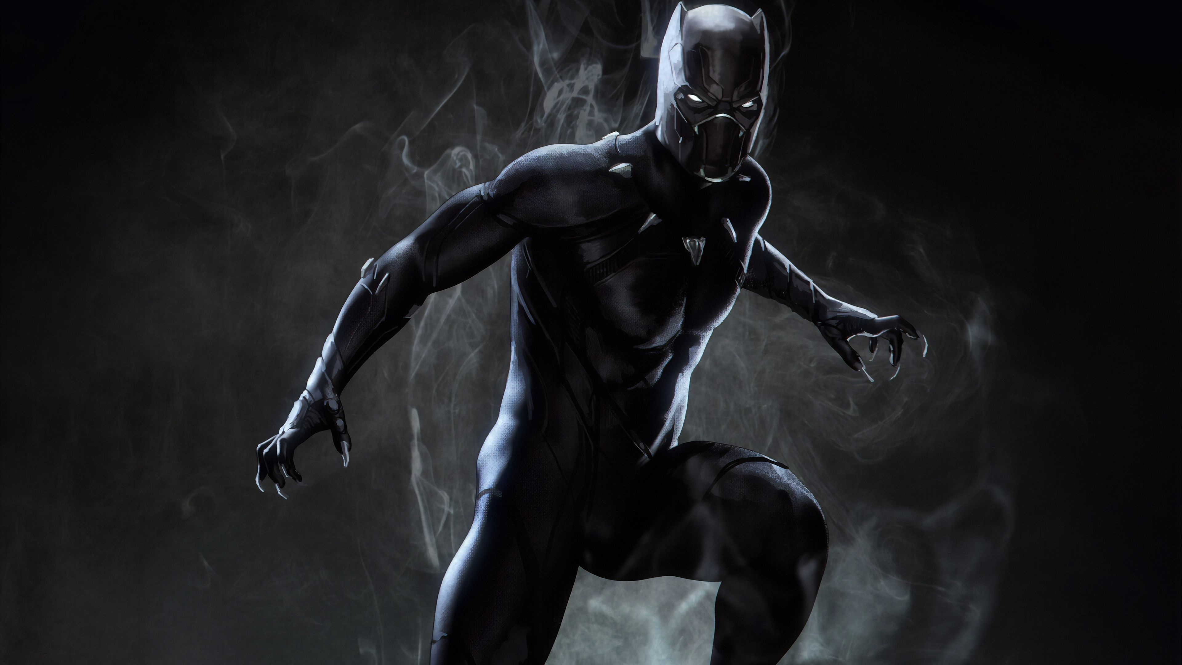 3840x2160 Wallpaper 4k Black Panther Marvel Superhero Wallpaper, Desktop