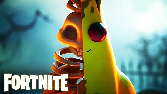 550x310 Peely Bone Fortnite wallpaper, Desktop