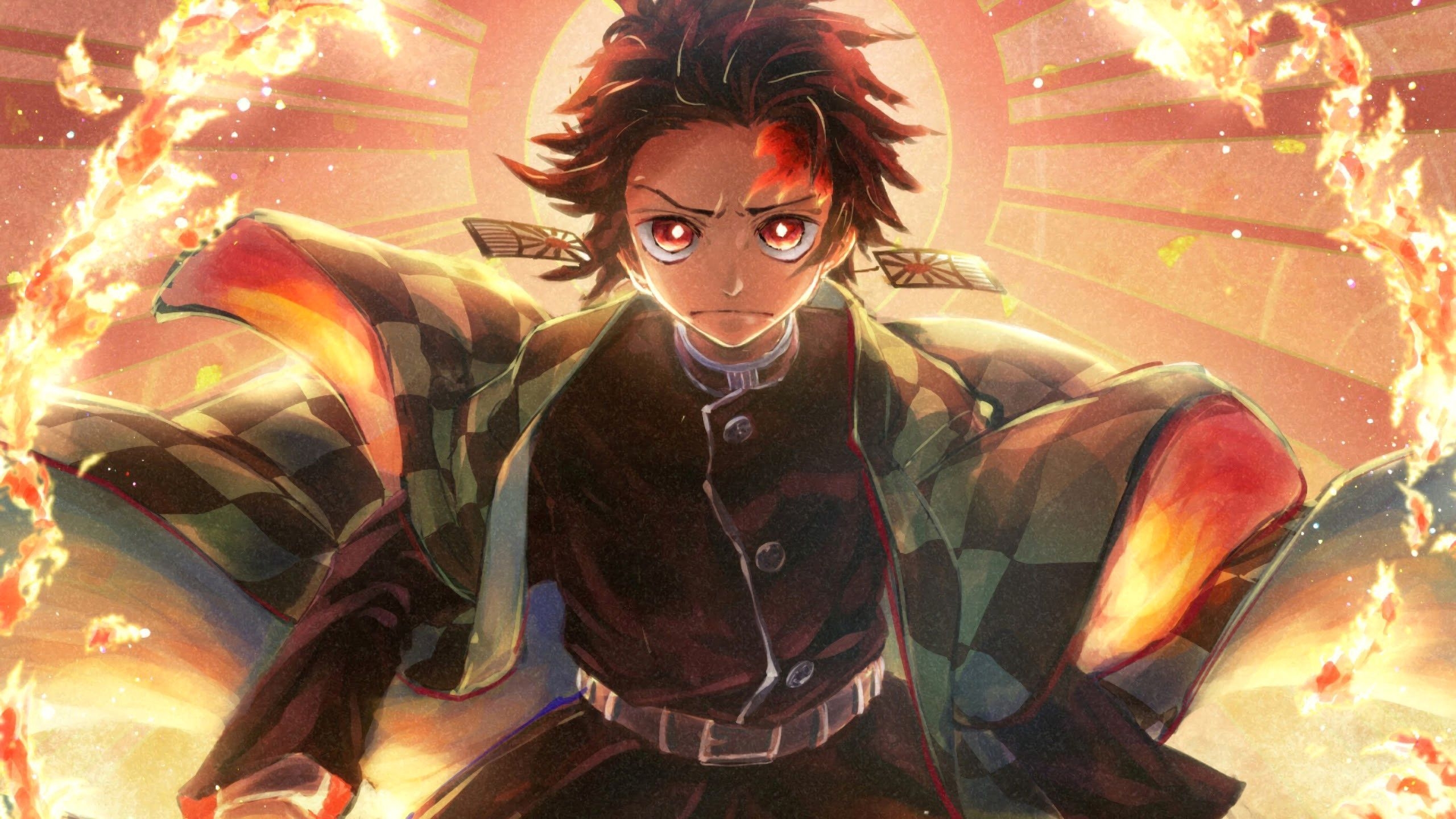 2560x1440 Unique Tanjirou Kamado Kimetsu No Yaiba 4k Wallpaper. Anime wallpaper, Android wallpaper anime, Anime, Desktop