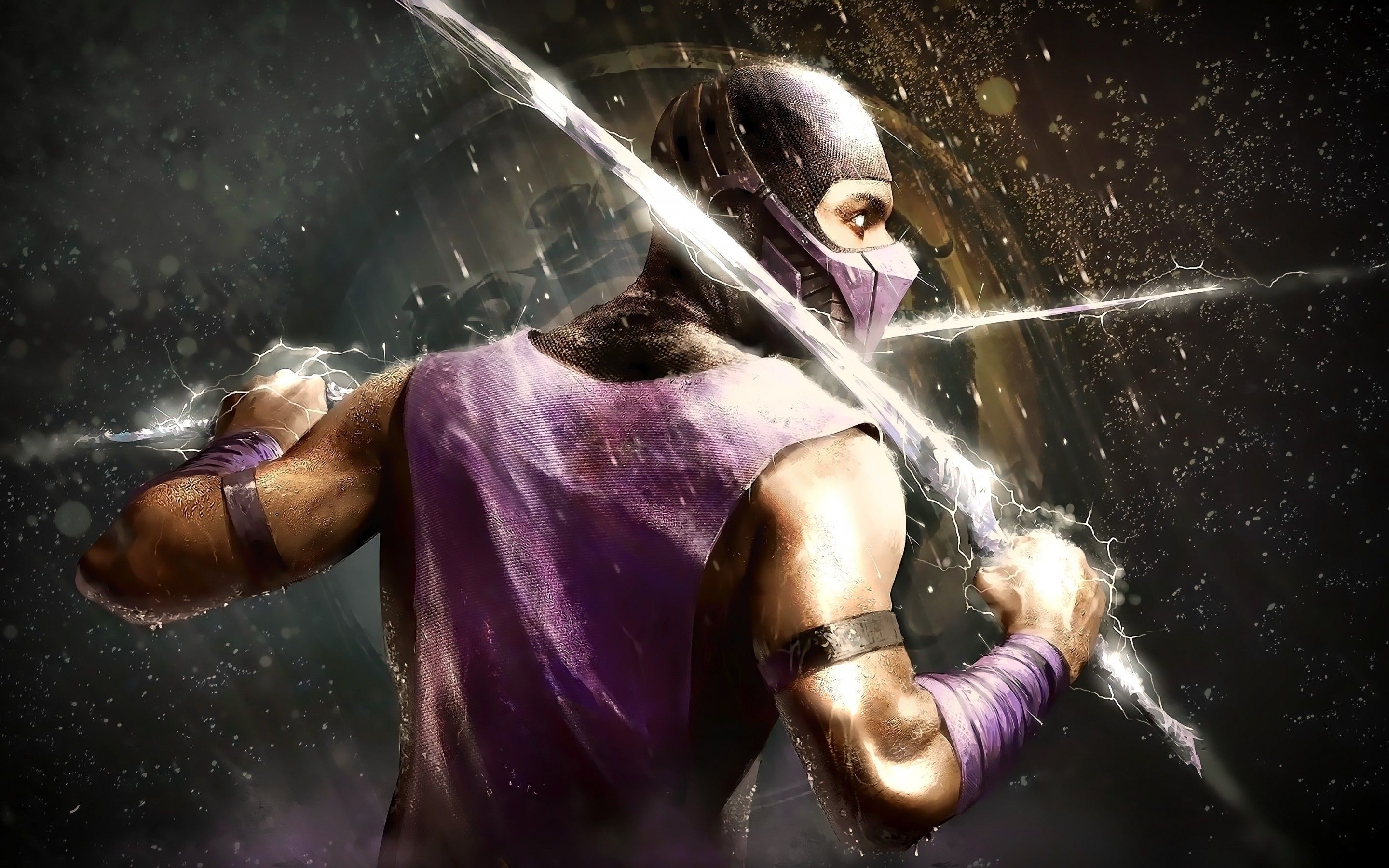 2880x1800 Wallpaper Scorpion, Mortal Kombat, Artwork, 4K, Creative Graphics, Desktop