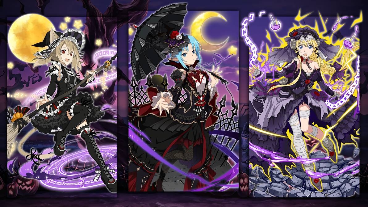 1200x670 Free download Beauty Nightmare Gacha Wallpaper SAO Memory Defrag by Kaz Kirigiri [] for your Desktop, Mobile & Tablet. Explore Gacha Halloween Wallpaper. Gacha Halloween Wallpaper, Gacha Christmas Girl, Desktop