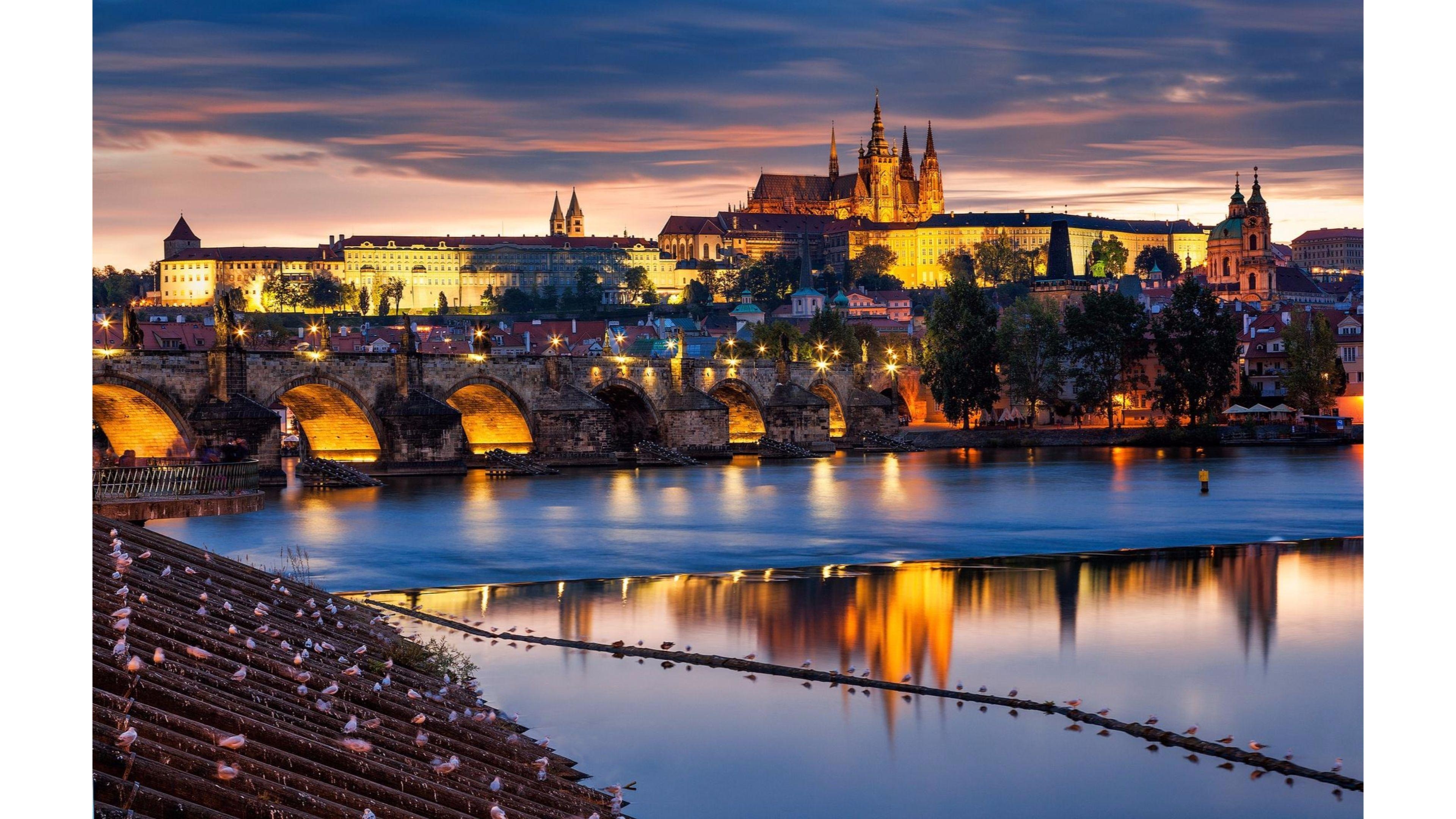 3840x2160 Amazing View 4K Prague Czech Republic Wallpaper. Free 4K Wallpaper, Desktop