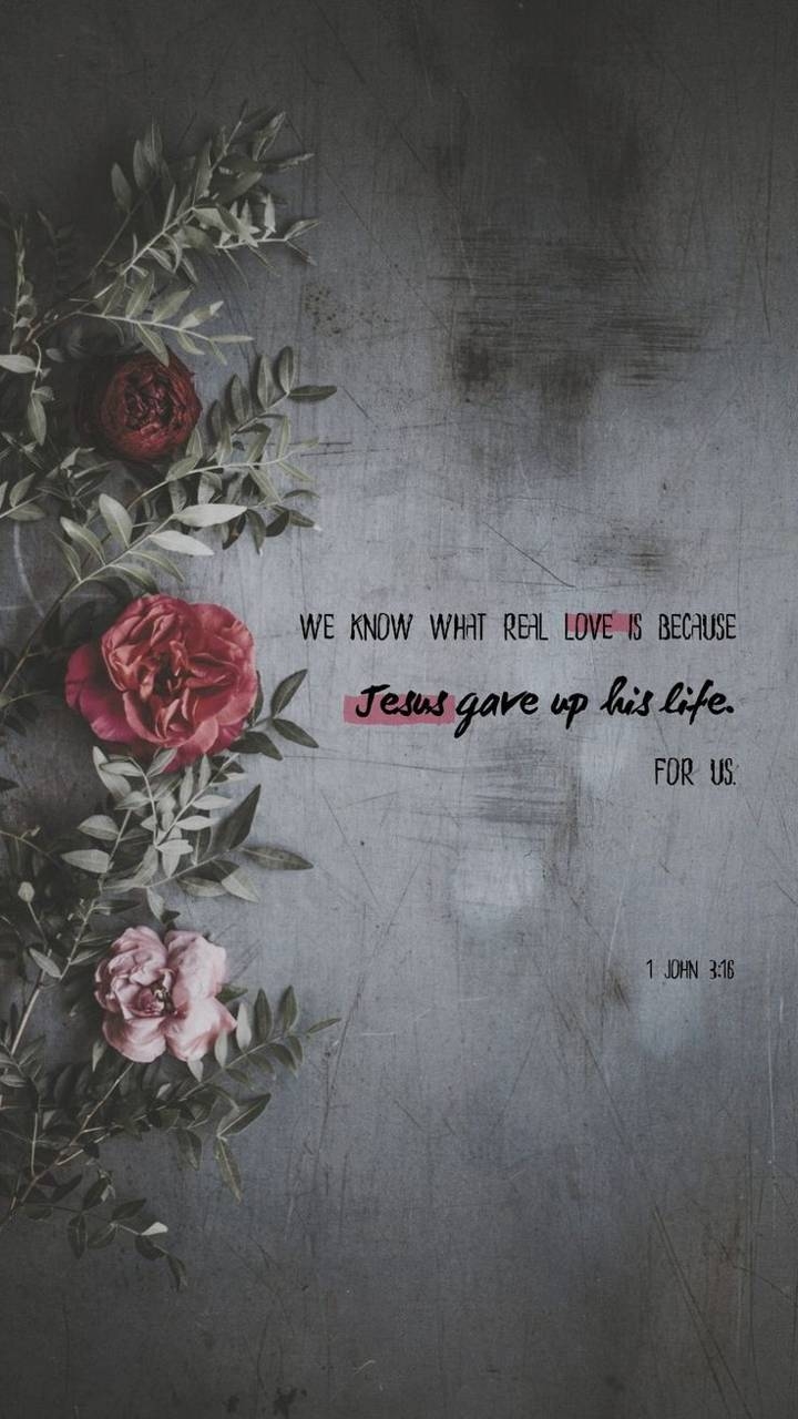 720x1280 Love is Jesus wallpaper, Phone