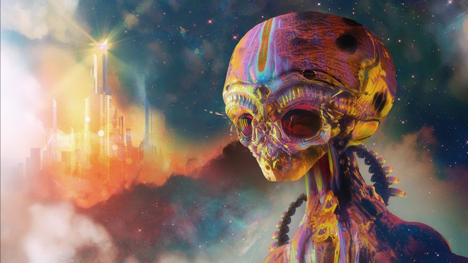 1920x1080 Space Alien Desktop Wallpaper, Desktop