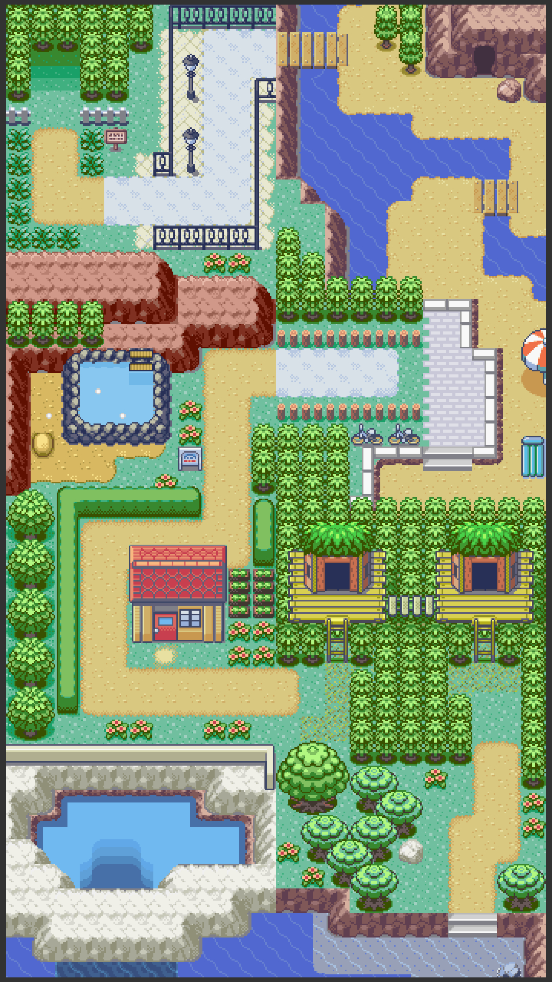 1080x1920 Hoenn region wallpaper I made for my phone, Phone