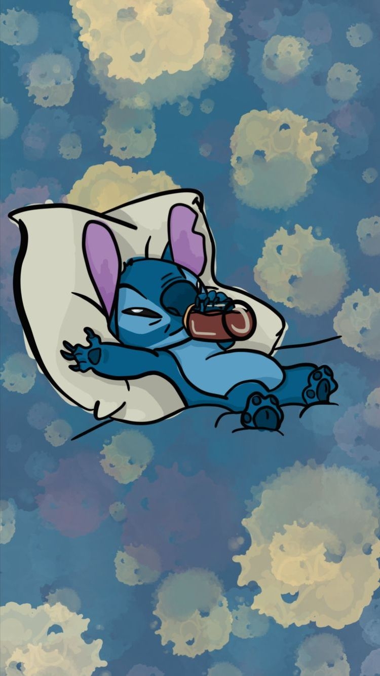 750x1340 Cute Stitch Wallpaper, Phone