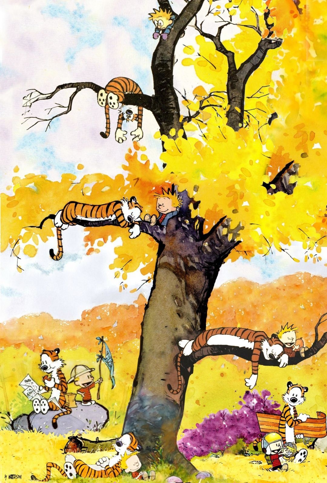 1080x1600 Calvin and Hobbes iPhone, iPhone, Desktop HD Background / Wallpaper (1080p, 4k) (2034x3000) (2021), Phone