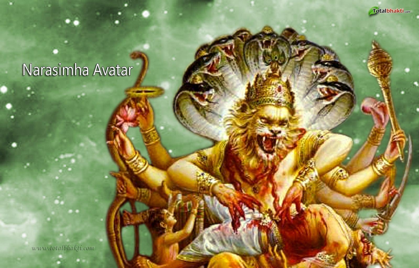 1600x1030 Lord Narasimha Wallpaper Free Lord Narasimha Background, Desktop