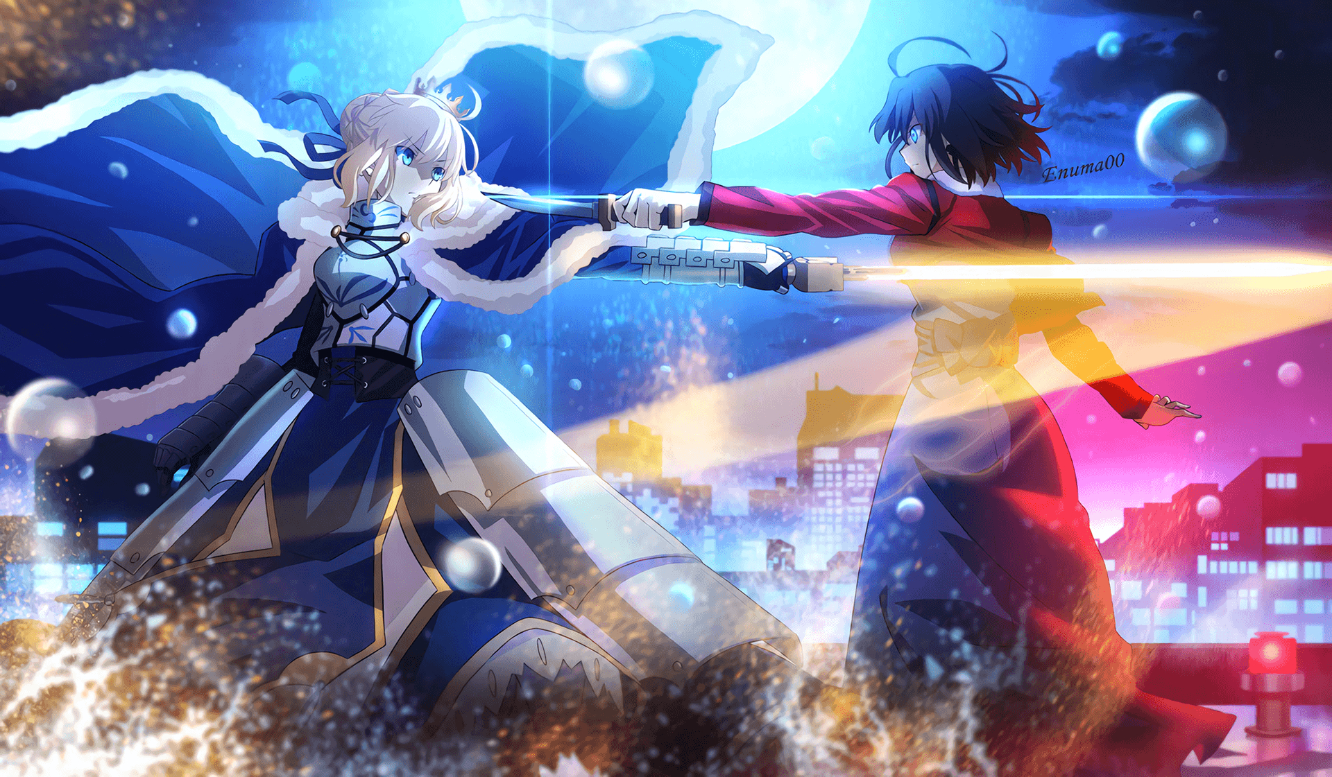 1920x1130 Can Someone Remove The Text? [Fate Stay Night X Kara No Kyoukai], Desktop