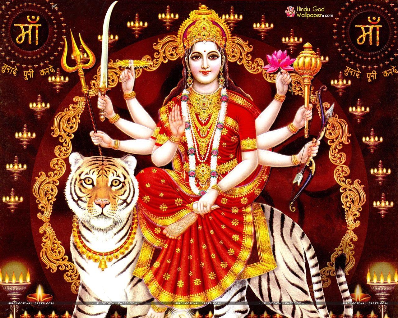 1280x1030 Mata Vaishno Devi HD Wallpaper Download. Vaishno devi, Durga picture, Durga, Desktop