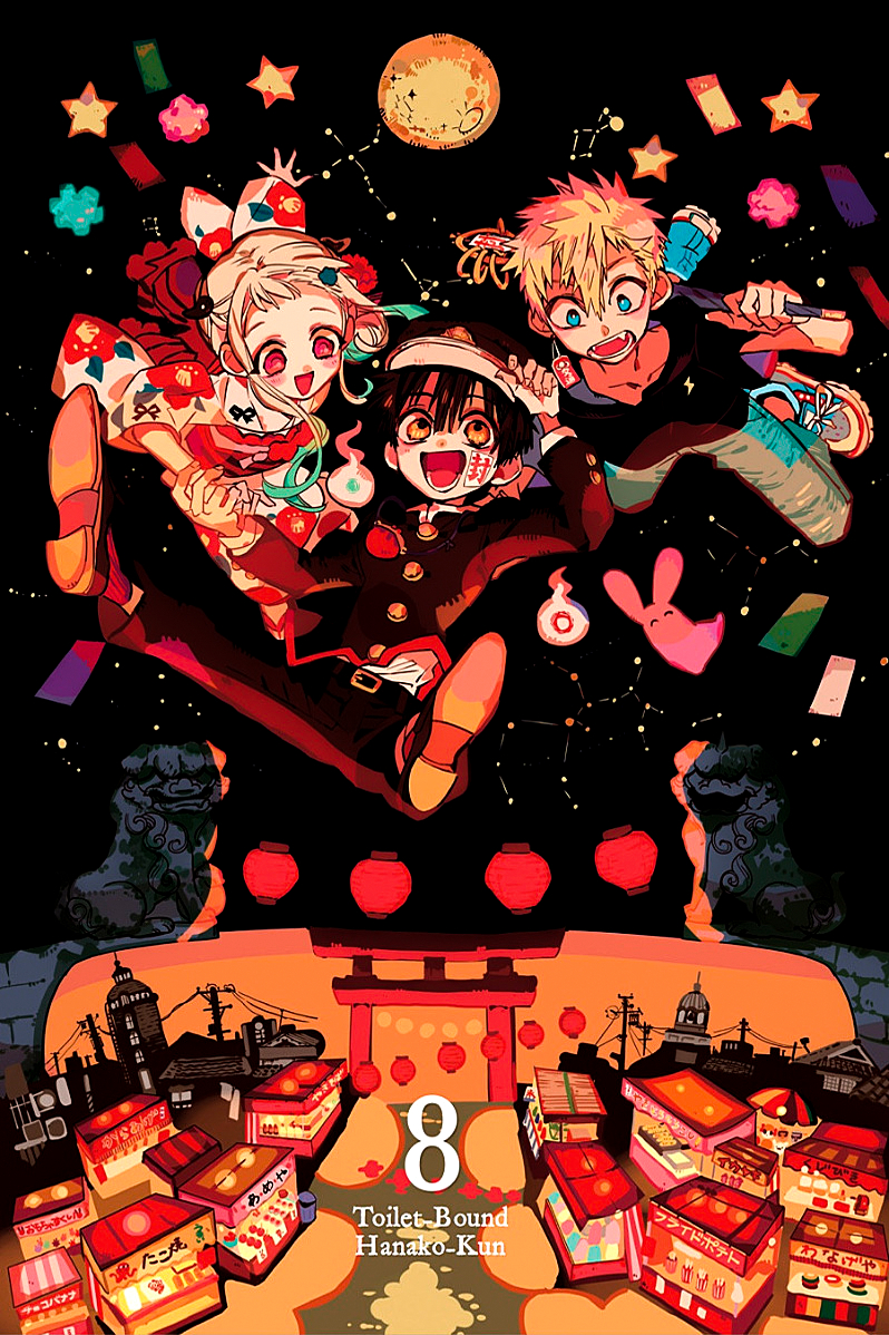 800x1200 Jibaku Shounen Hanako Kun. 8 Ch. 36 Delivery, Phone