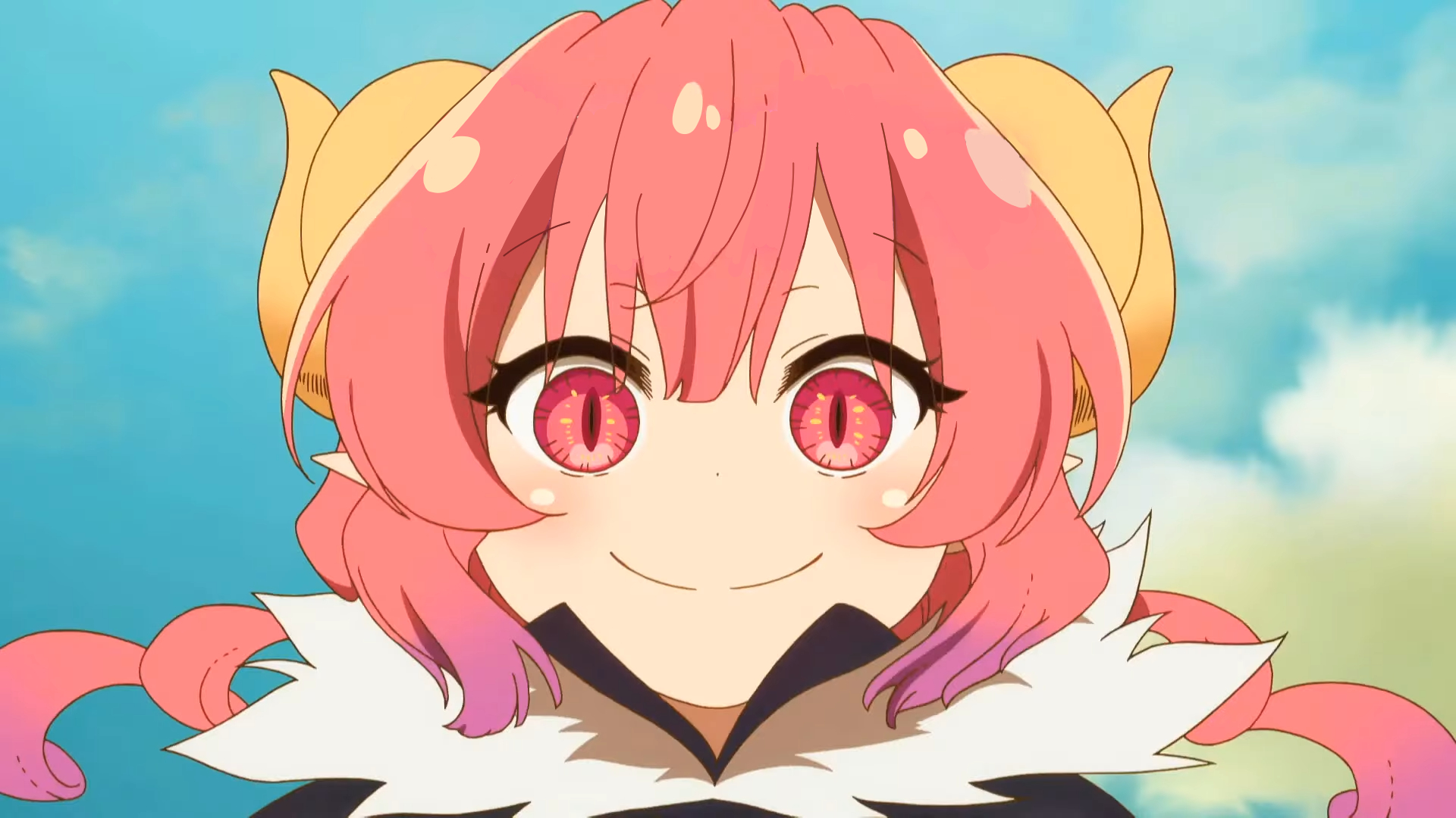 1920x1080 Removed the text from the trailer for Ilulu's precious smile: DragonMaid, Desktop