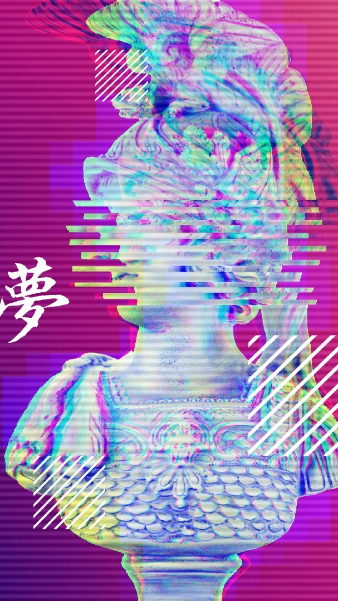 1080x1920 Vaporwave iPhone 6 wallpaper. Fond d'écran vaporwave, Vaporwave, Phone