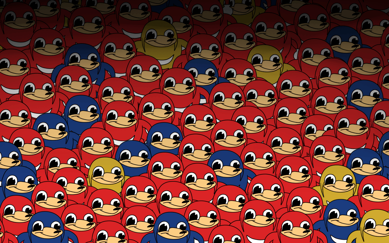 1280x800 wallpaper ugandan knuckles, Desktop