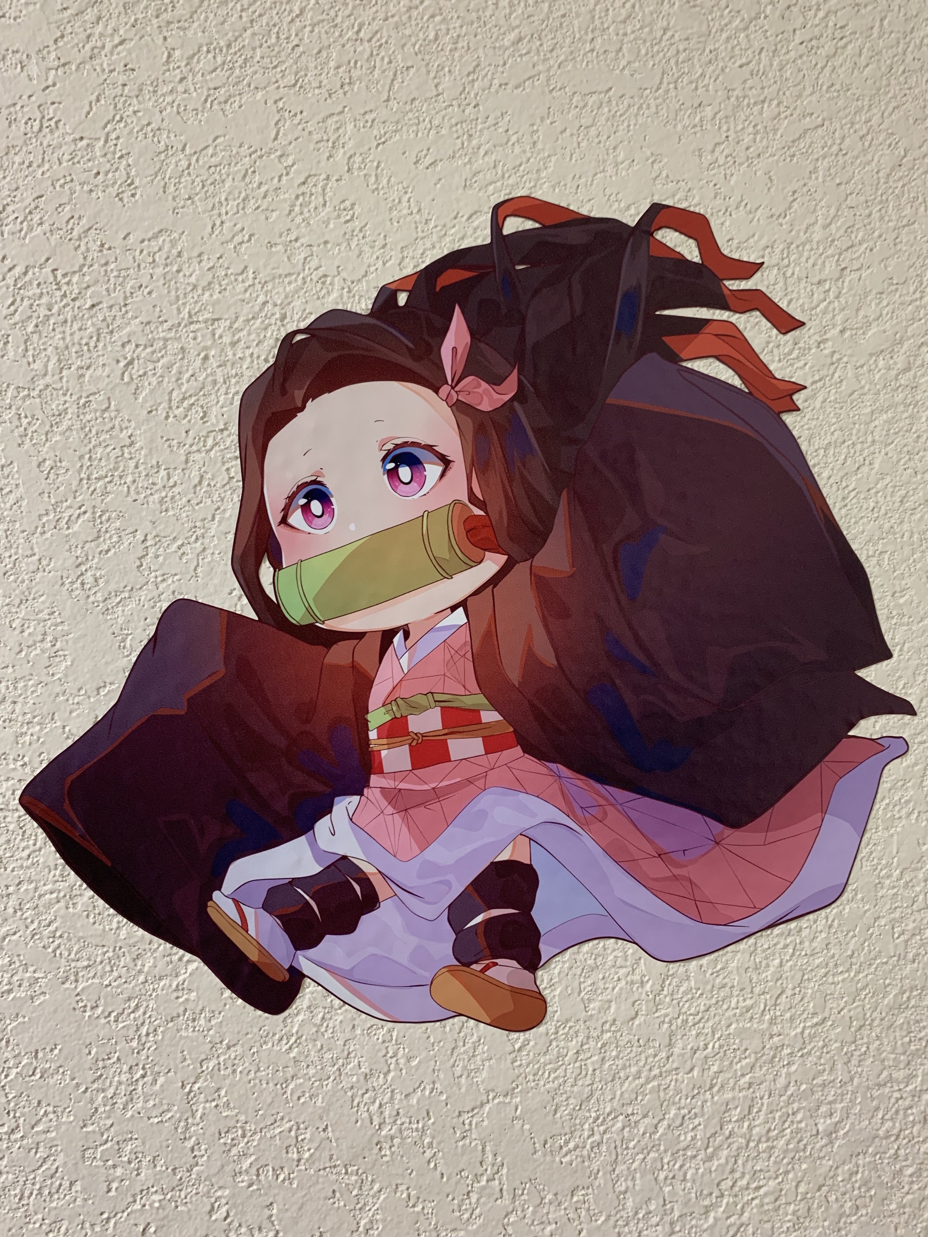 3030x4040 Chibi Nezuko 12x12, Phone