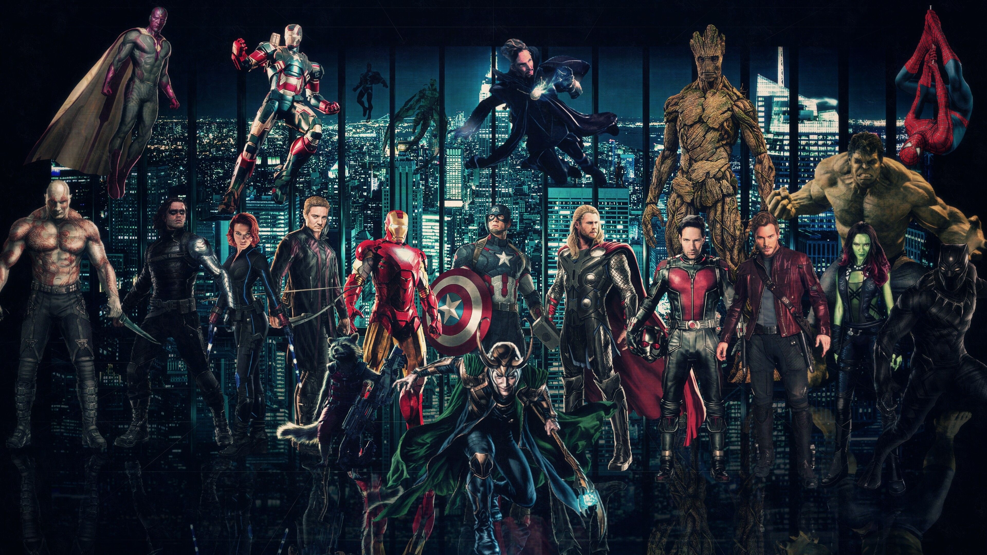 3840x2160 4K Marvel Wallpaper High Resolution Free Download, Desktop