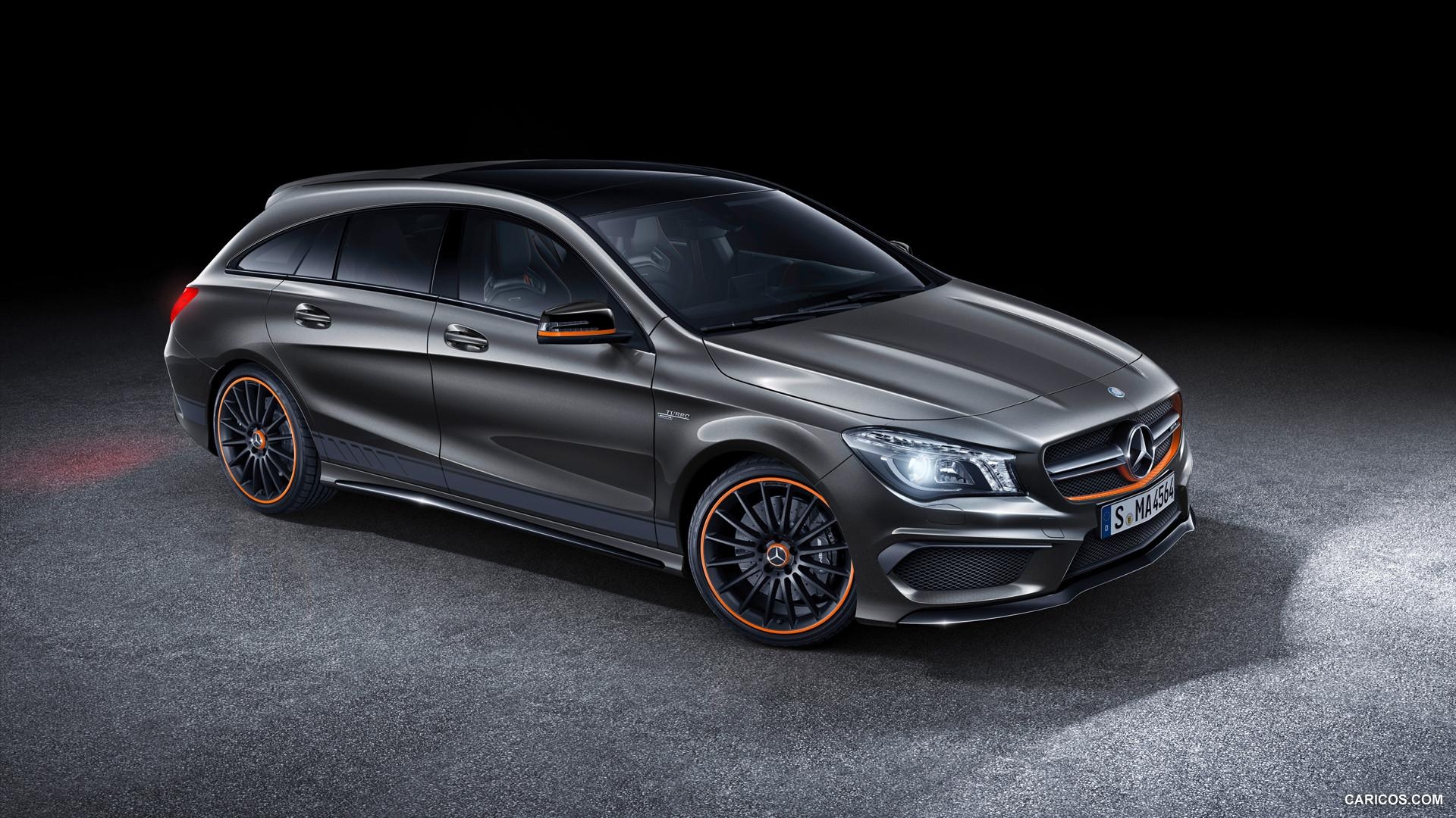 1920x1080 Mercedes Benz CLA 45 AMG Shooting Brake OrangeArt. HD, Desktop