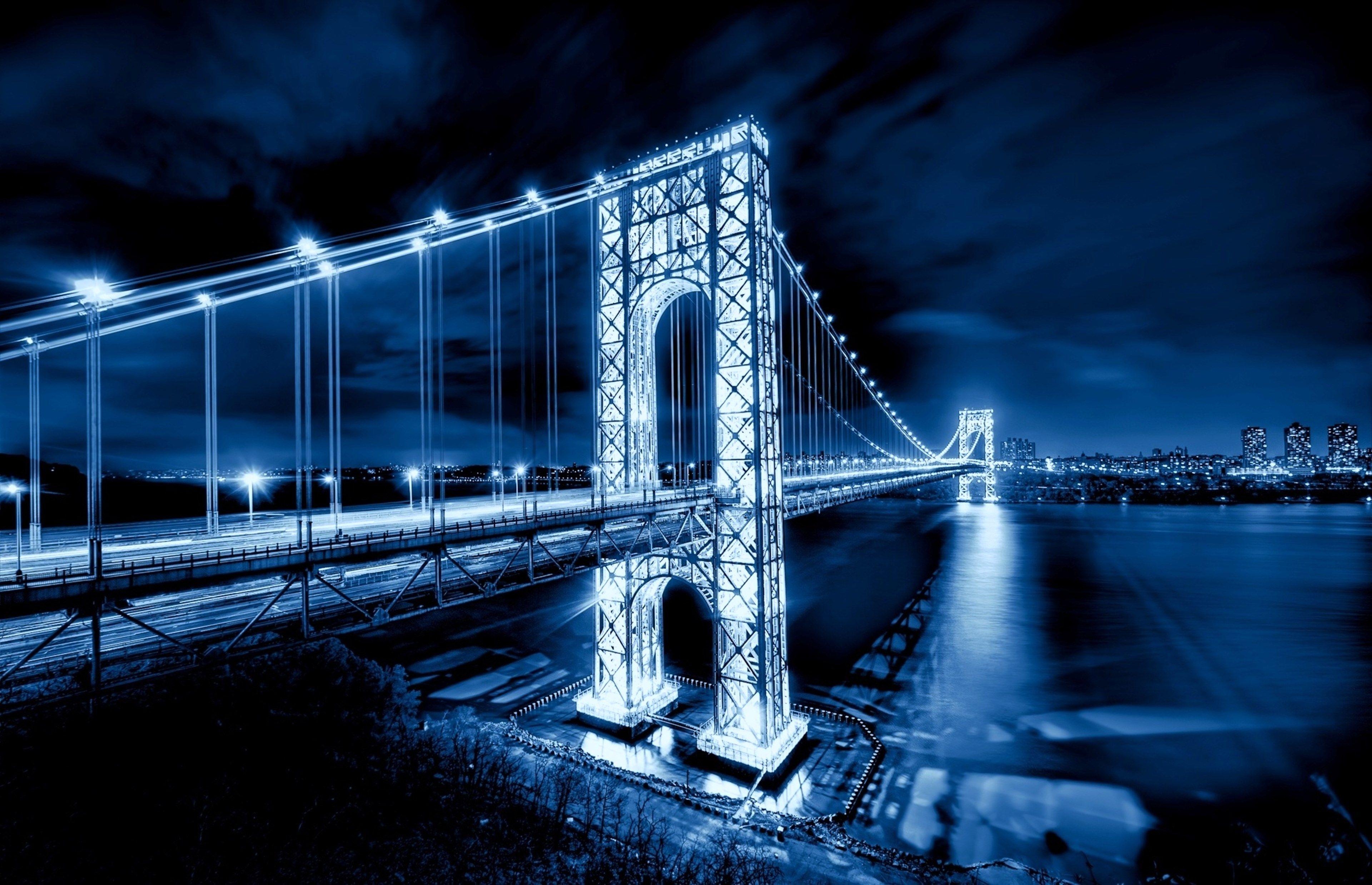 3840x2480 george washington bridge image for background desktop free, 1153, Desktop